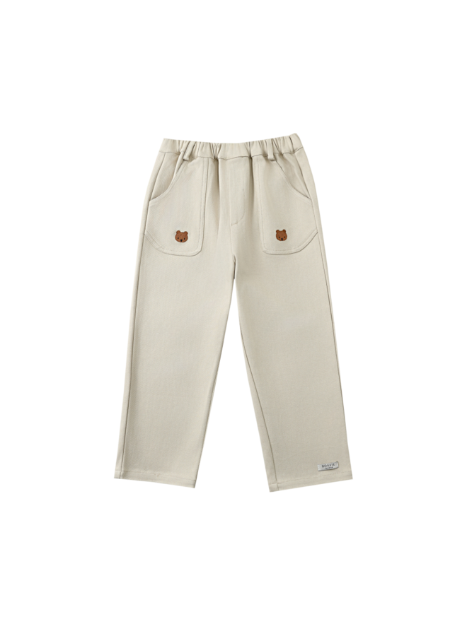 Donsje | kassim trousers | bear | biscotti