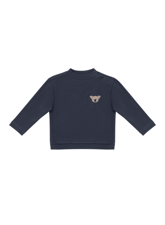 Donsje | jorijn longsleeve | koala | blue marine