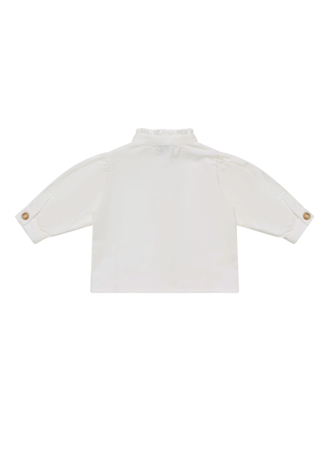 Donsje | fini blouse | off white