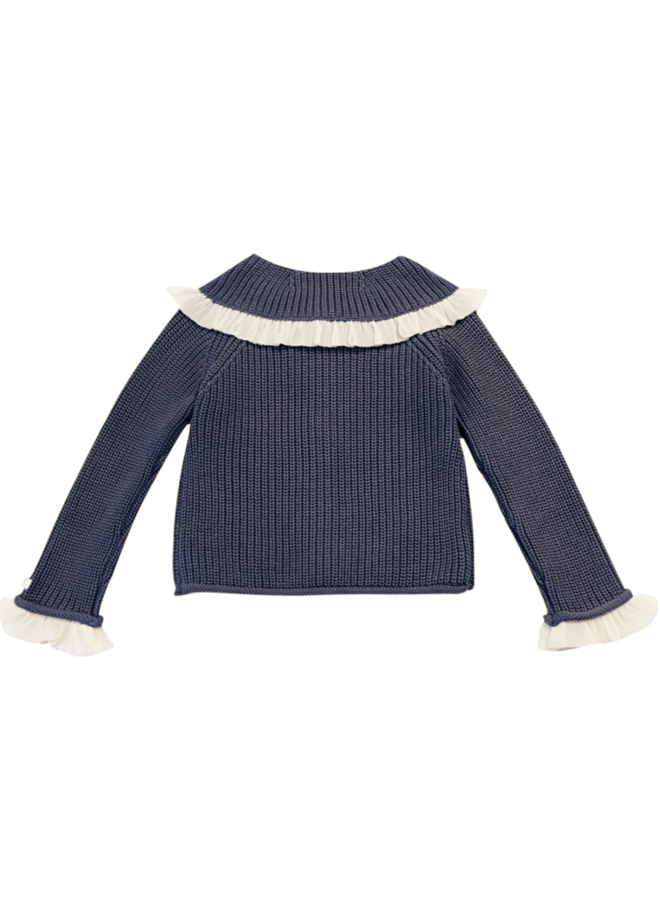 Donsje | zoila cardigan | blue marine