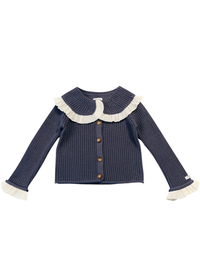 Donsje | zoila cardigan | blue marine