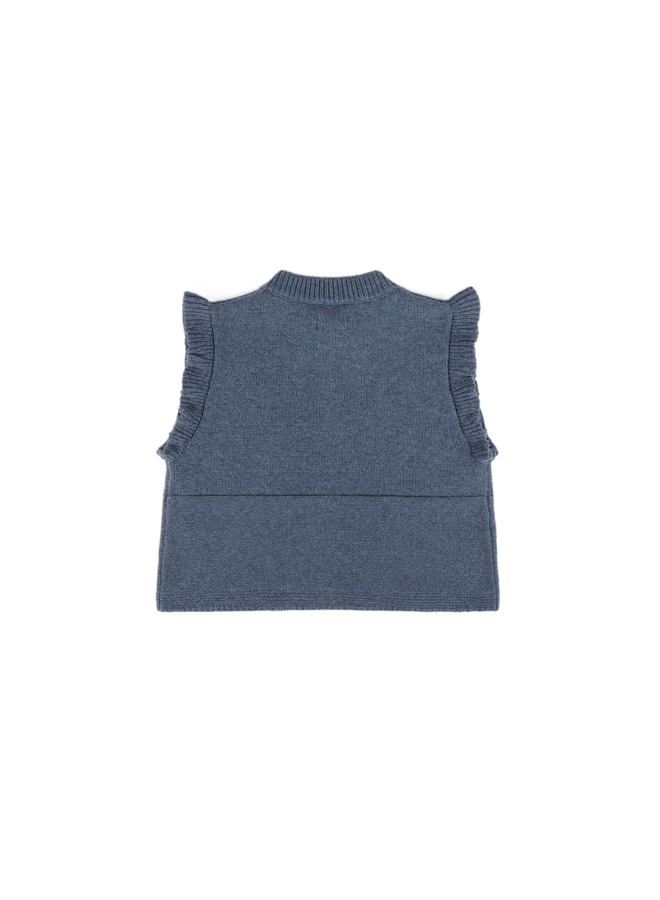 Donsje | hespera vest | royal blue melange