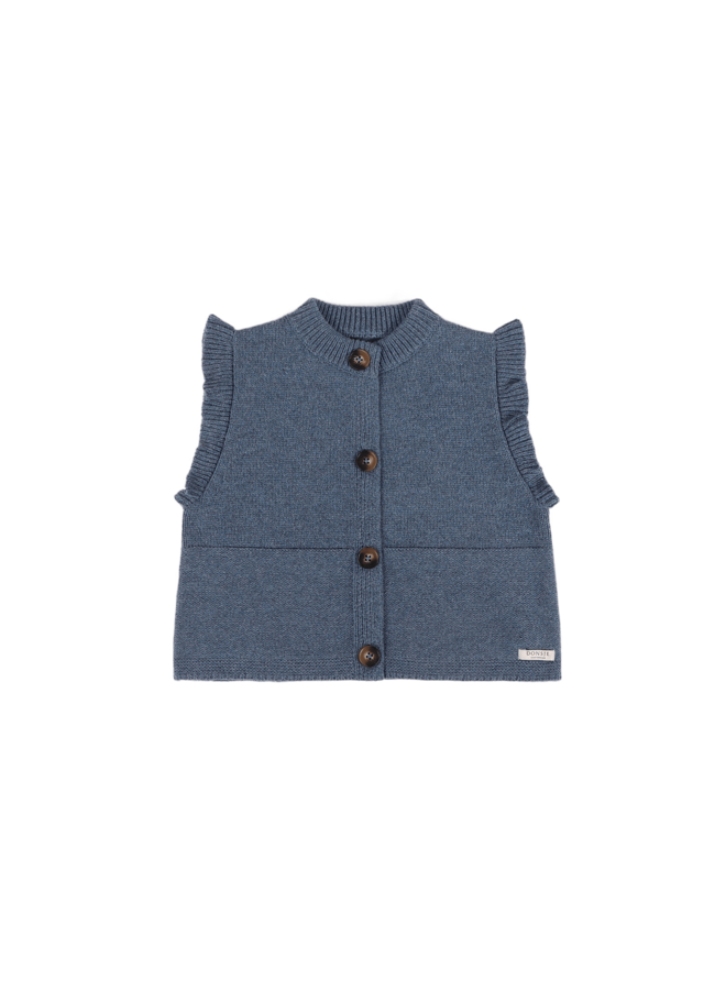 Donsje | hespera vest | royal blue melange
