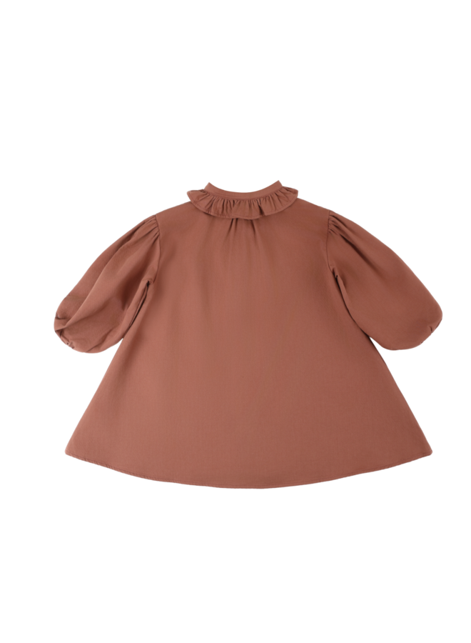 Donsje | mineth dress | rose brown