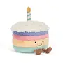Jellycat | amuseables rainbow birthday cake
