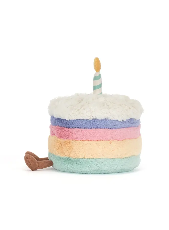 Jellycat | amuseables rainbow birthday cake