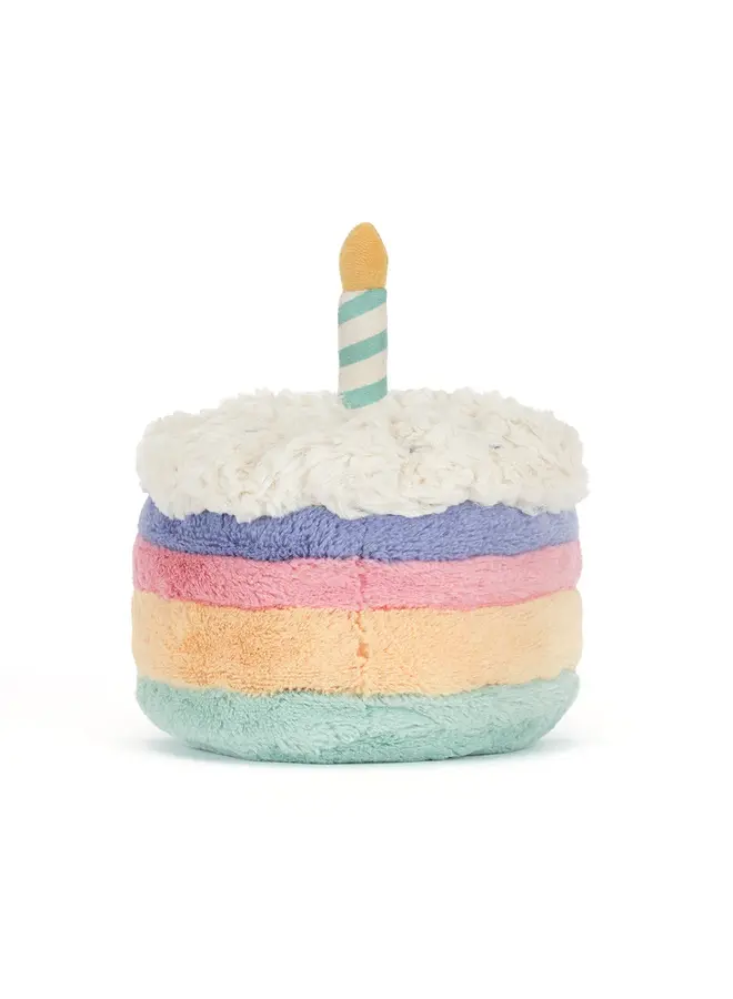 Jellycat | amuseables rainbow birthday cake