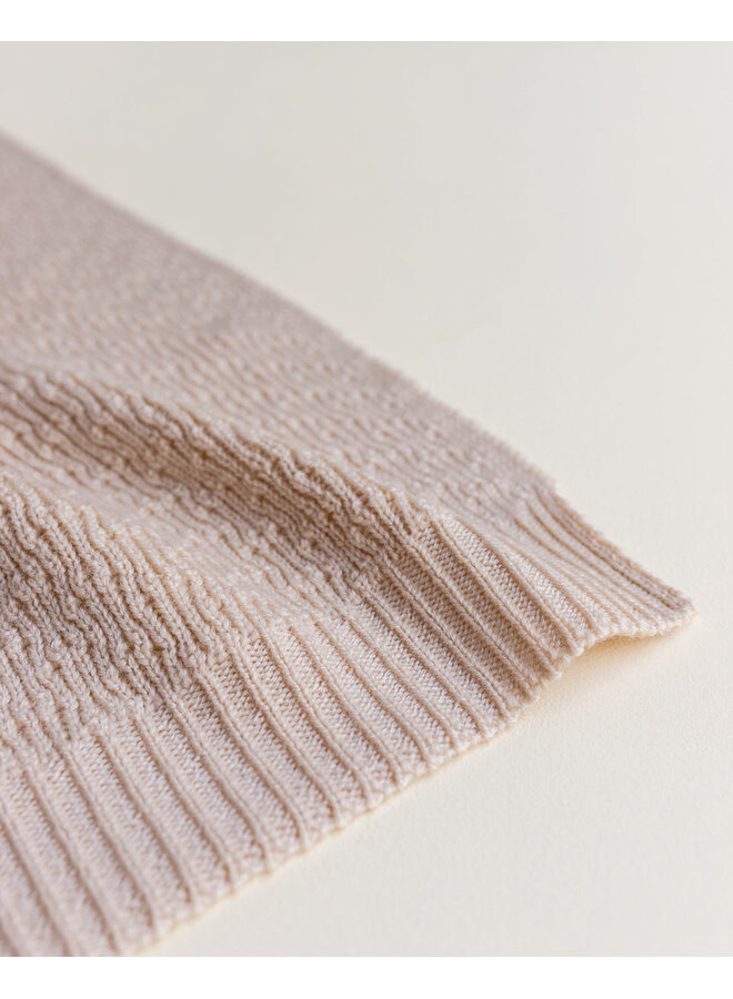 Hvid | blanket dora | oat