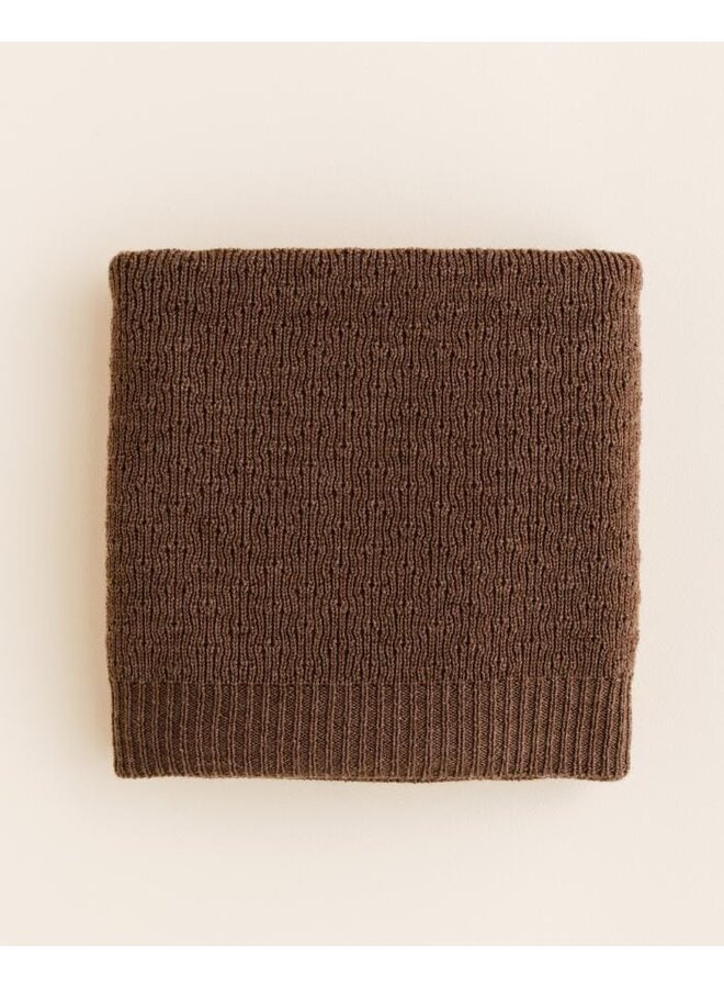 Hvid | blanket dora | mocha