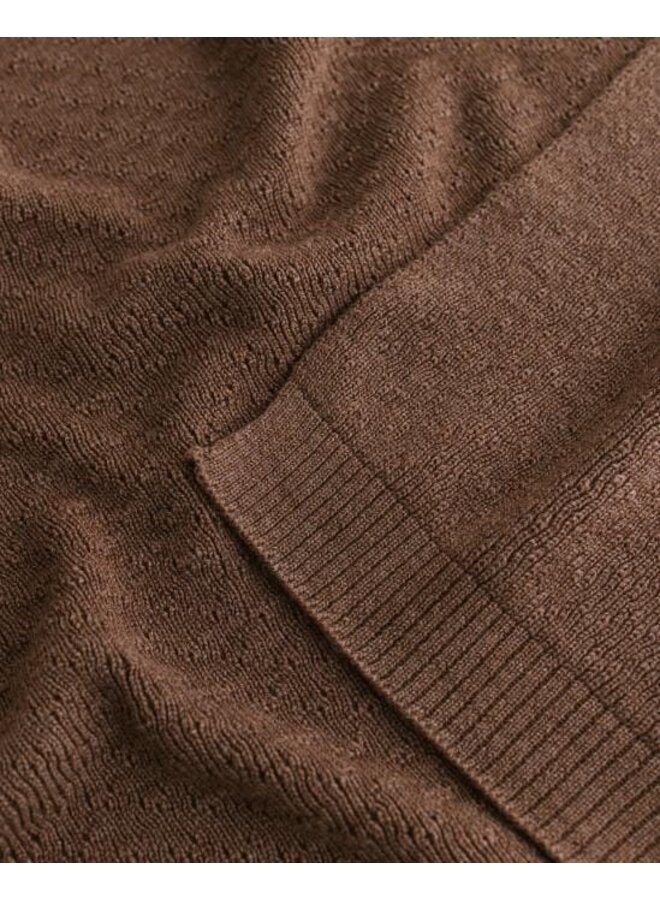Hvid | blanket dora | mocha