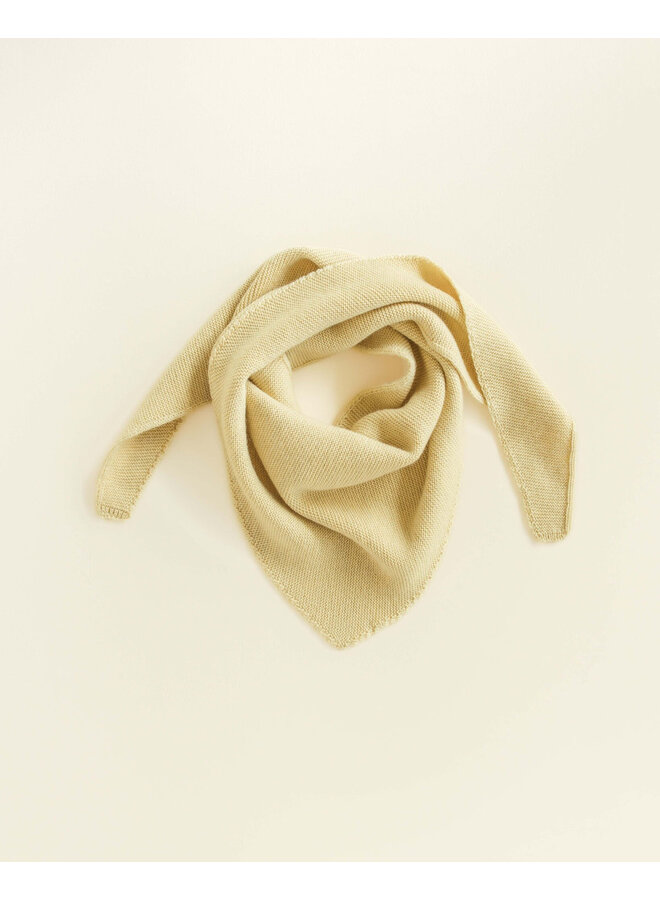 Hvid | triangle scarf josephina | light yellow
