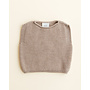 Hvid | vest harvey baby | sand