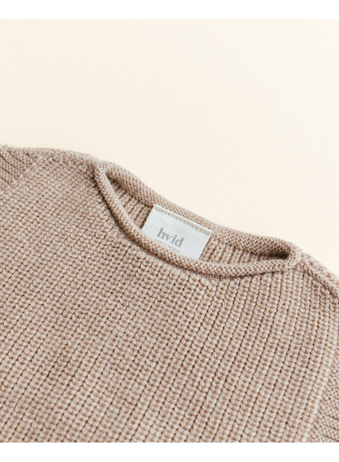 Hvid | vest harvey baby | sand