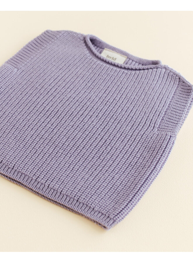 Hvid | vest harvey baby | lilac
