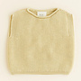 Hvid | vest harvey baby | light yellow
