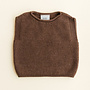 Hvid | vest harvey baby | mocha