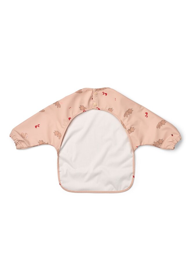 Liewood | merle printed cape bib | wild child / rosey