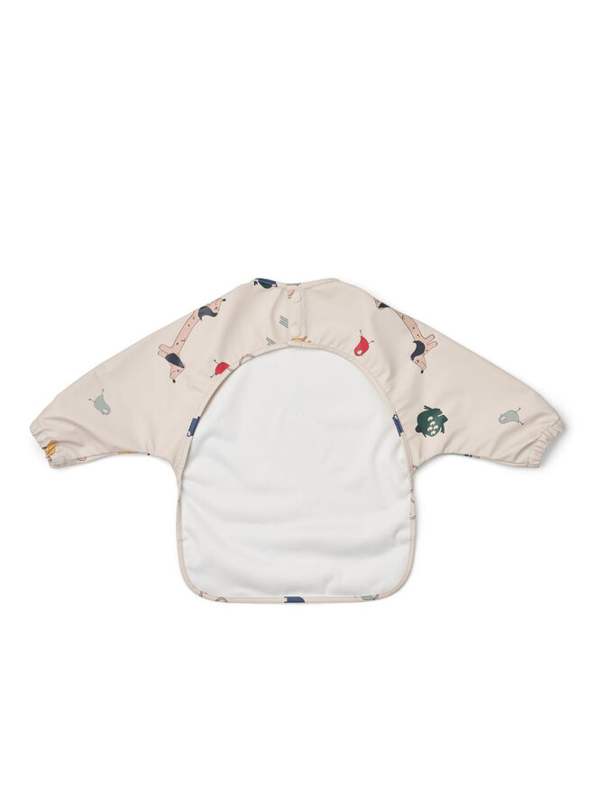 Liewood | merle printed cape bib | imagine / sandy