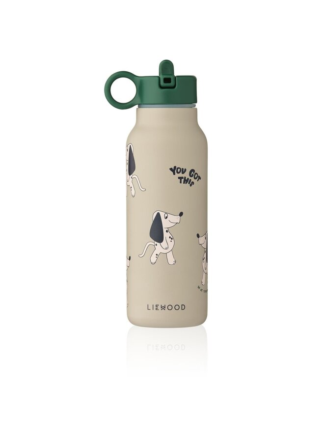 Liewood | falk water bottle 350 ml | dakota dog / mist
