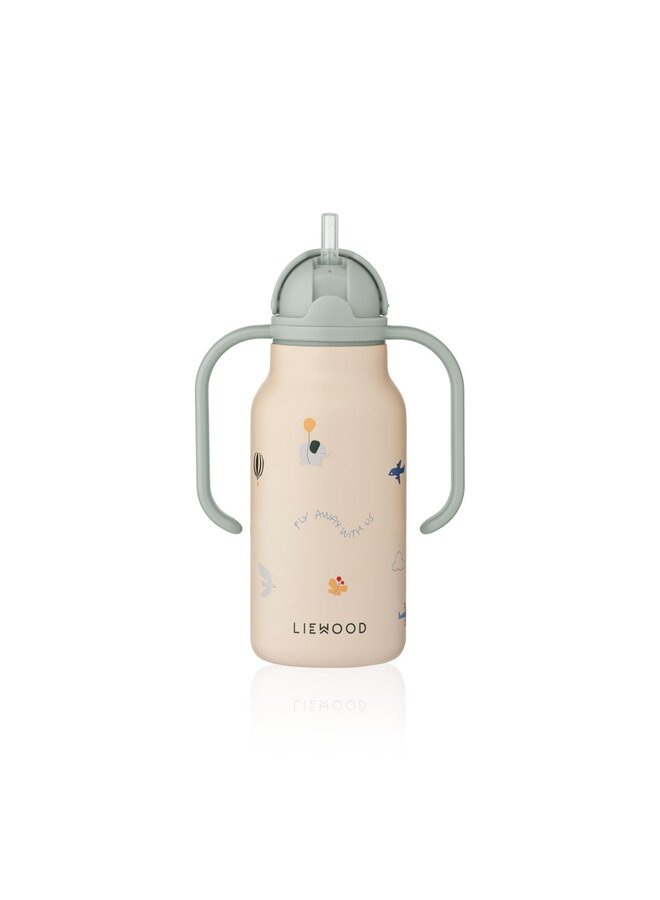 Liewood | kimmie water bottle 250 ml | flying / sandy