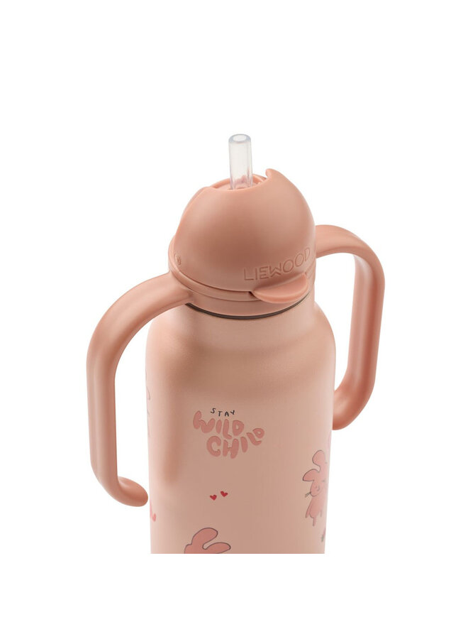 Liewood | kimmie water bottle 250 ml | wild child / rosey