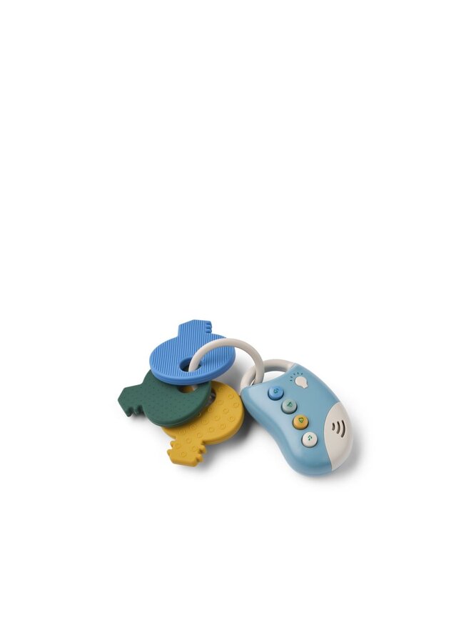 Liewood | vroom car keys | beach blue multi mix