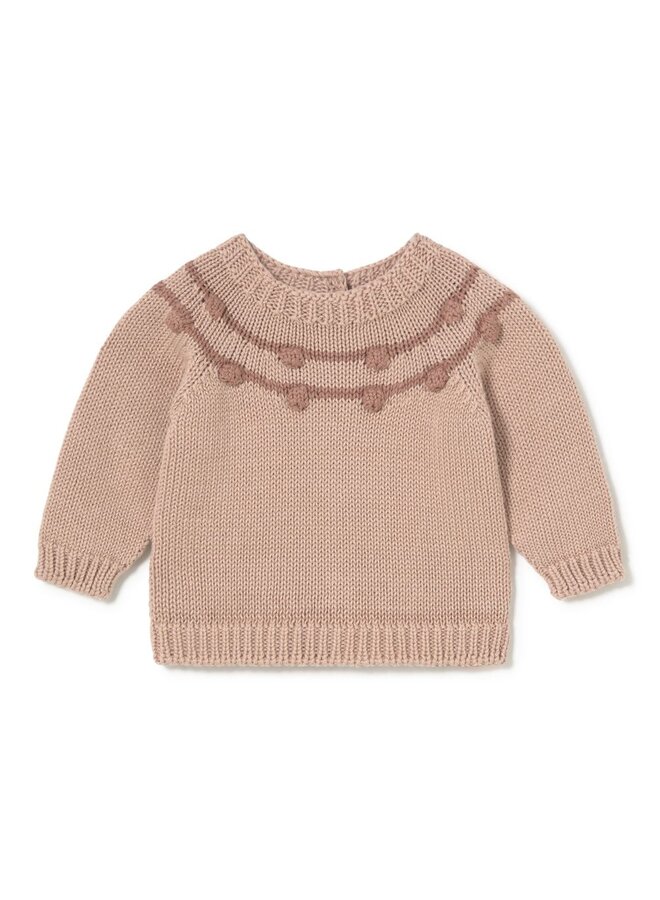 Li & Me | sue | thick sweater | candy-bloom