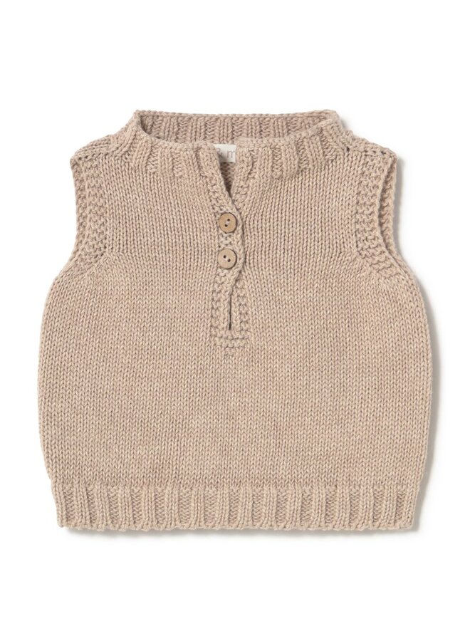Li & Me | grayson | thick sweater | toasted