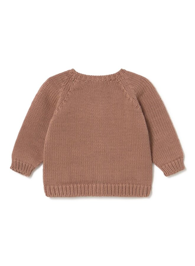 Li & Me | salma | thick sweater | bloom