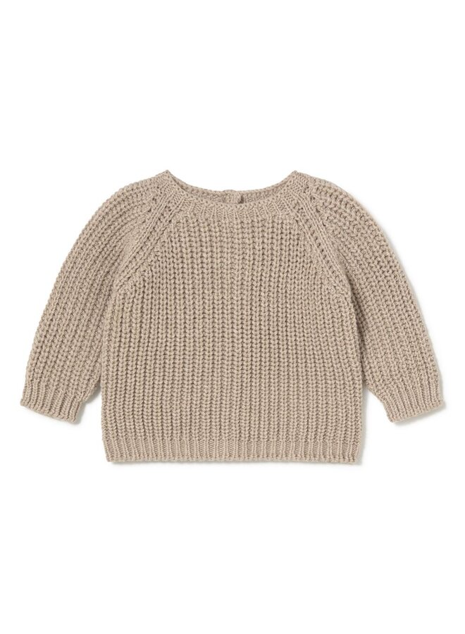 Li & Me | tilly | thick sweater | toasted