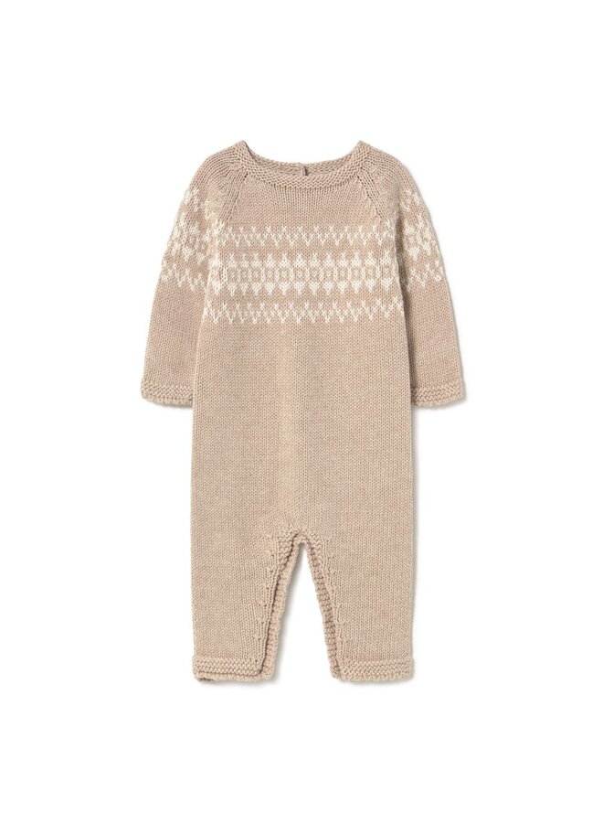 Li & Me | everett | romper | toasted-cream