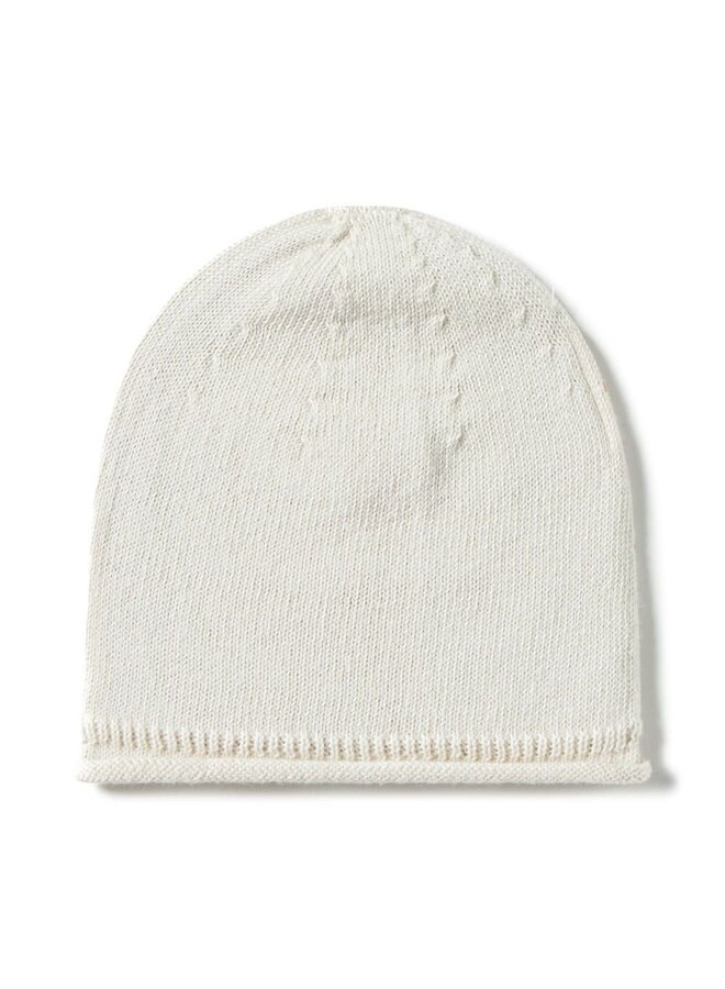 Li & Me | jon | newborn kn hats | cream