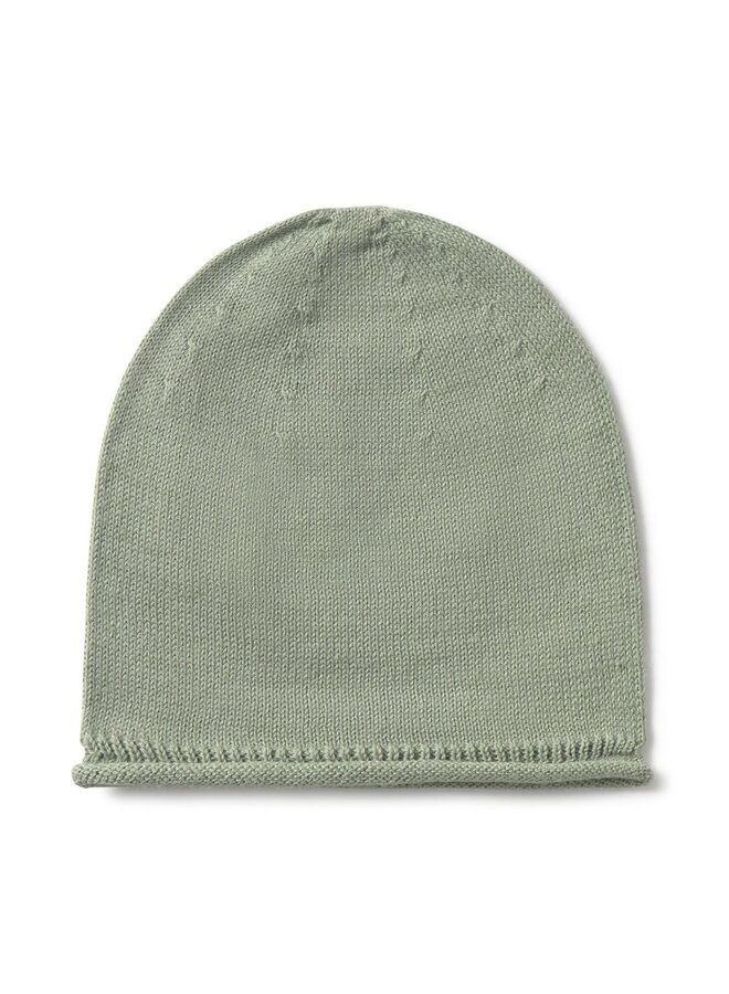 Li & Me | jon | newborn kn hats | eucaliptus