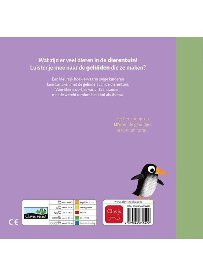 Boeken | geluidenboek | de dierentuin