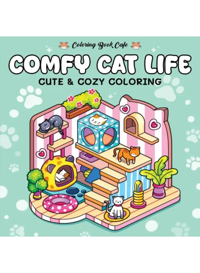 Boeken | cute & cozy coloring | comfy cat life