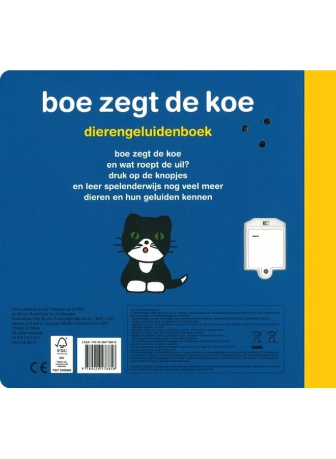 Boeken | geluidenboek | wat zegt de koe? Boe!