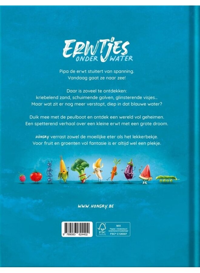 Boeken | erwtjes onder water