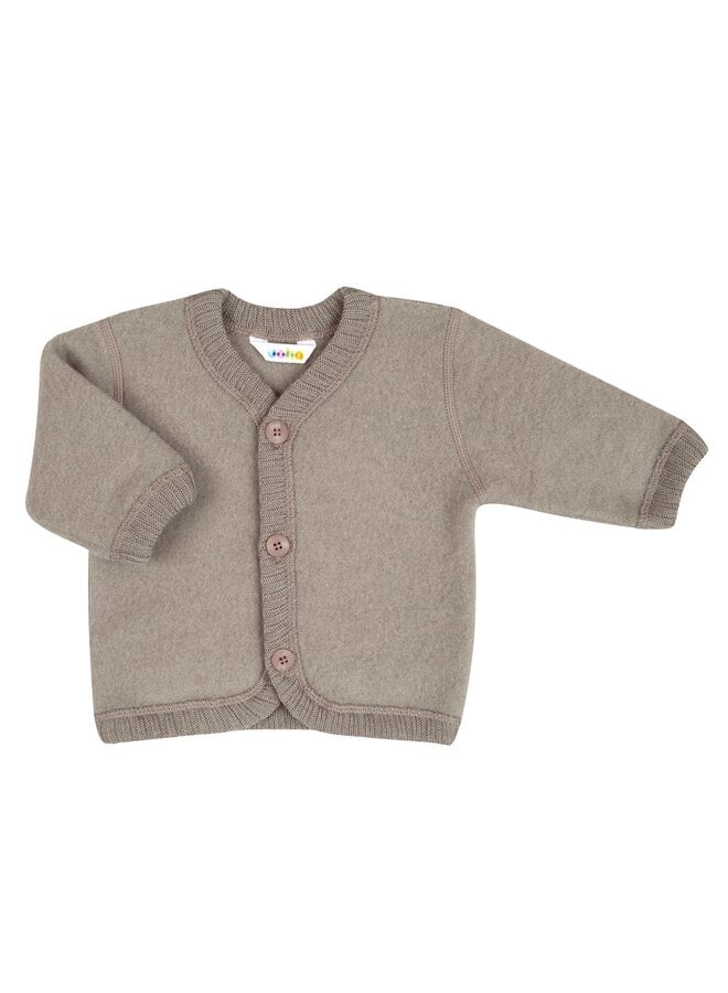 Joha | babyvestje wol/fleece | sesam