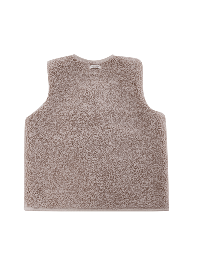 Donsje | monty gilet | hazelnut