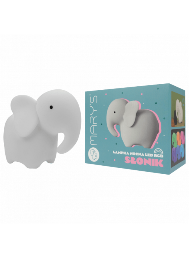 Mary's | led lamp | elephant white
