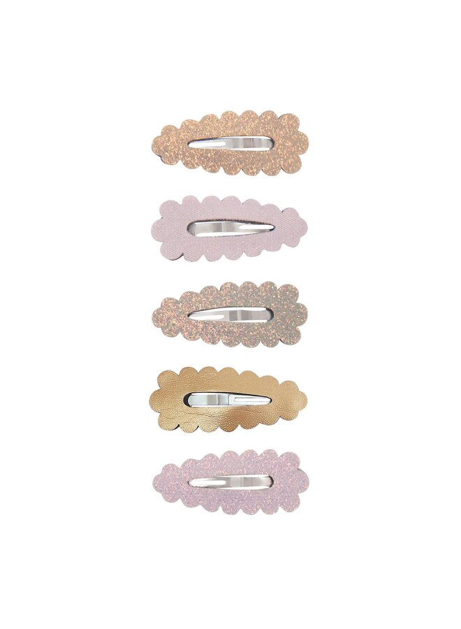 Mimi & Lula | dreamwish scalloped mini hair clips