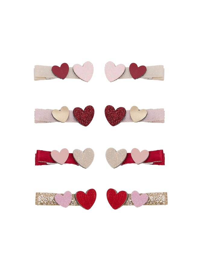 Mimi & Lula | teeny weeny heart salon hair clips