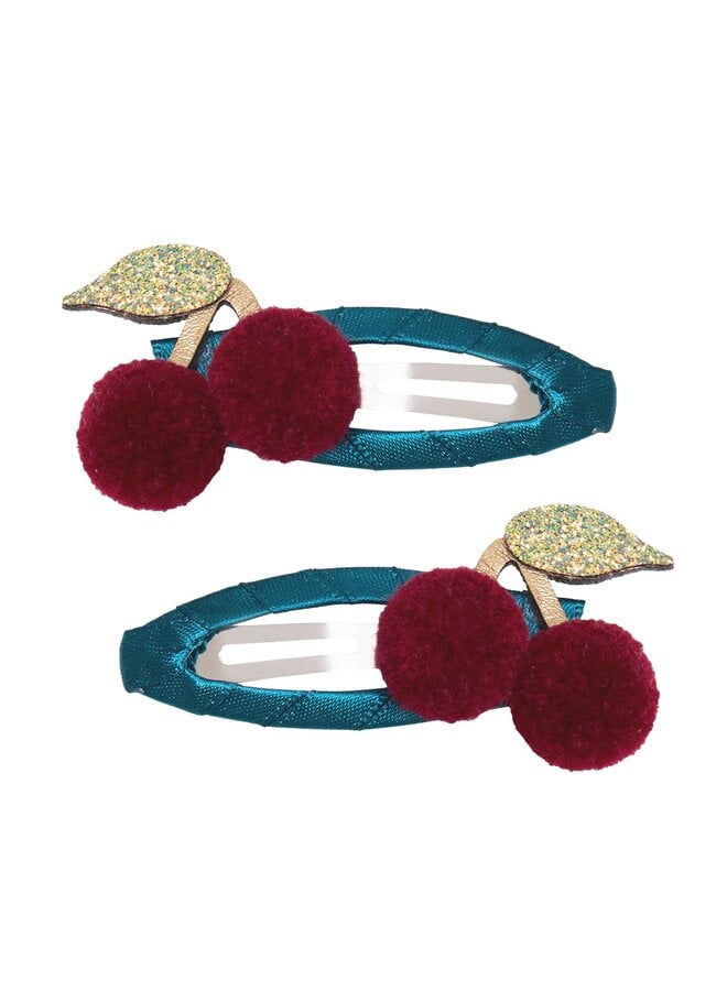 Mimi & Lula | pom pom cherries hair clips