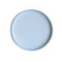 Mushie | classic silicone plate | powder blue
