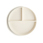 Mushie | silicone plate | ivory
