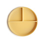 Mushie | silicone plate | pale daffodil