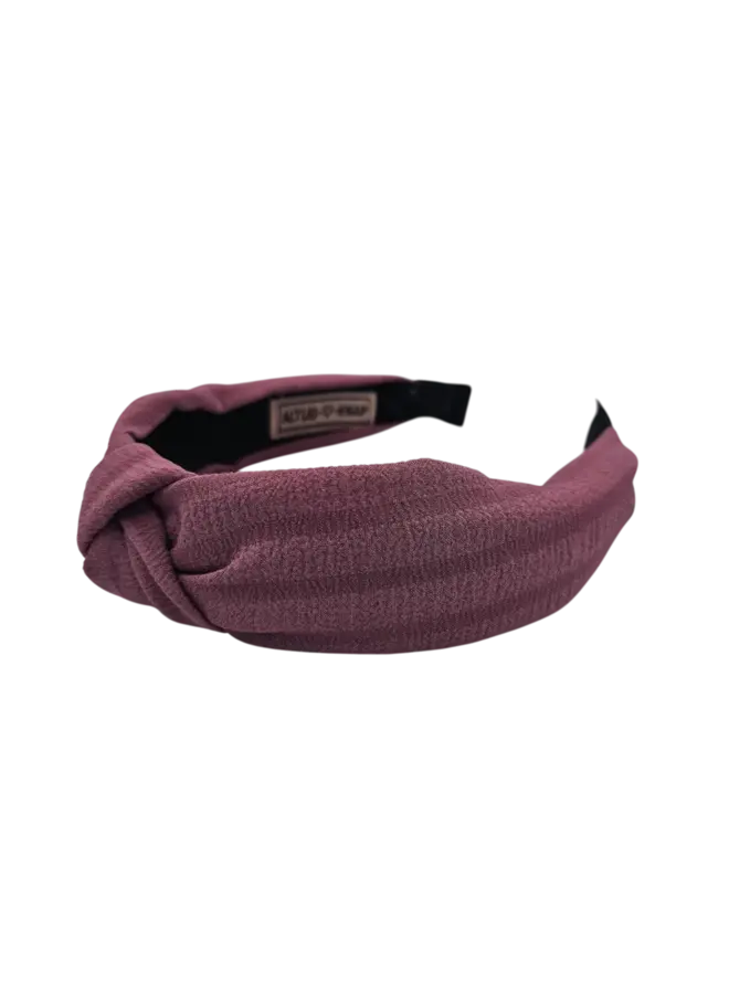 Altijd Knap | haarband | berry pink