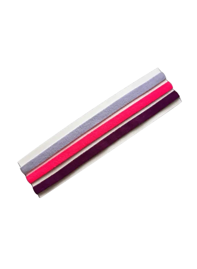 Altijd Knap | sporty haarband elastiek | lila roze paars