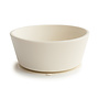 Mushie | silicone bowl | ivory