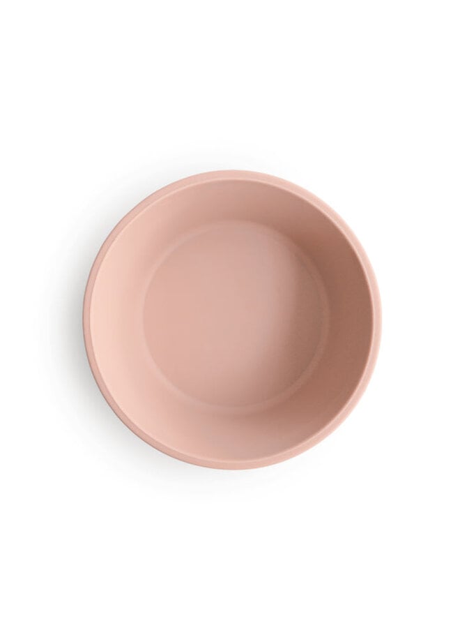 Mushie | silicone bowl | blush